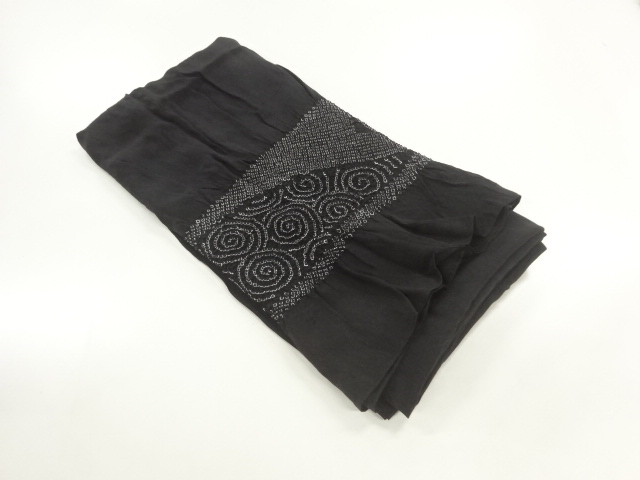 JAPANESE HEKO OBI / FOR MEN / SHIBORI / SPIRAL